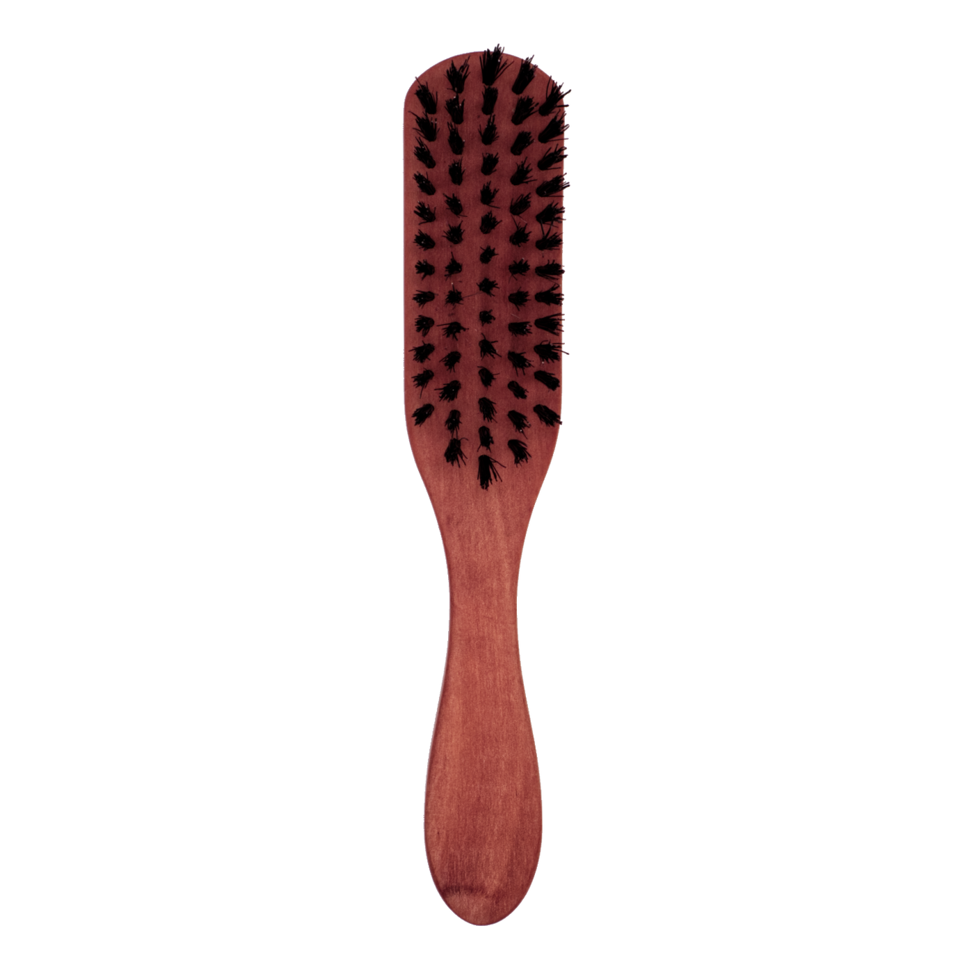 Kleine Haarbürste Mit Wildschwein- & Nylonborsten – Handlich, 18 Cm, Für Unterwegs